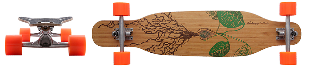 Hybridní deska pro longboard